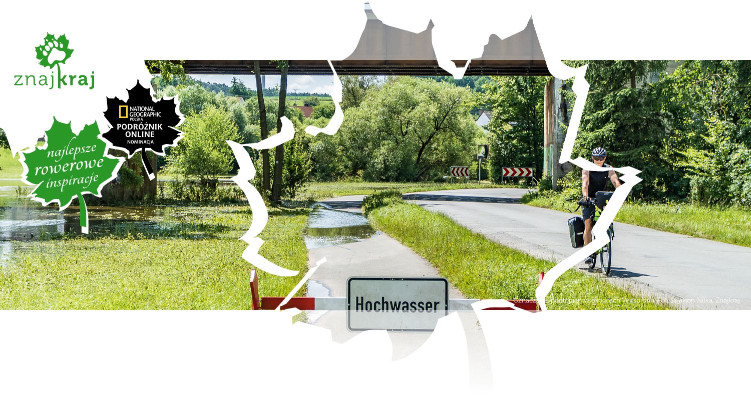 Oznaczenie podtopień w okolicach Veitsbronn