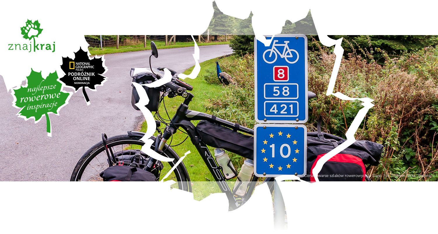 Oznakowanie szlaków rowerowych w Danii