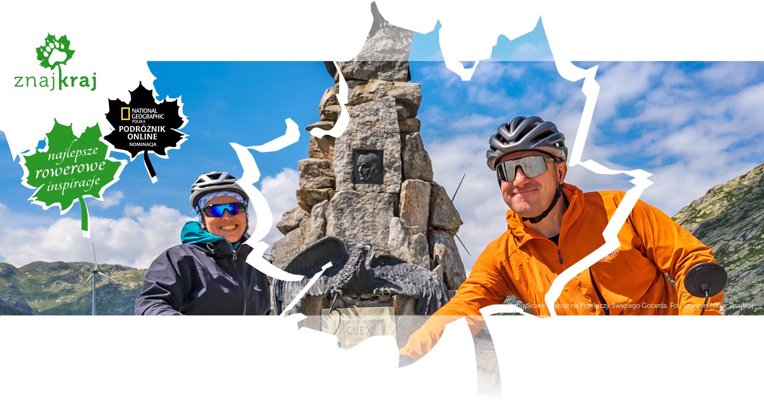 Pamiątkowe zdjęcie na Przełęczy Świętego Gotarda