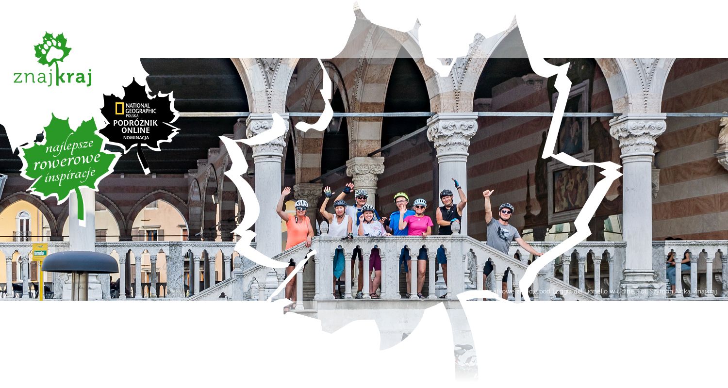 Pamiątkowe zdjęcie pod Loggia del Lionello w Udine
