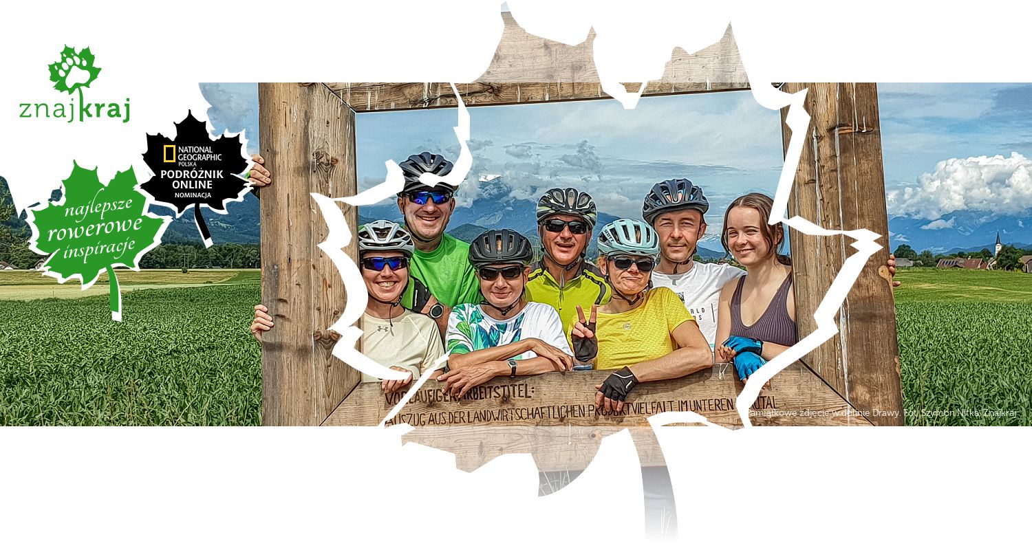 Pamiątkowe zdjęcie w dolinie Drawy