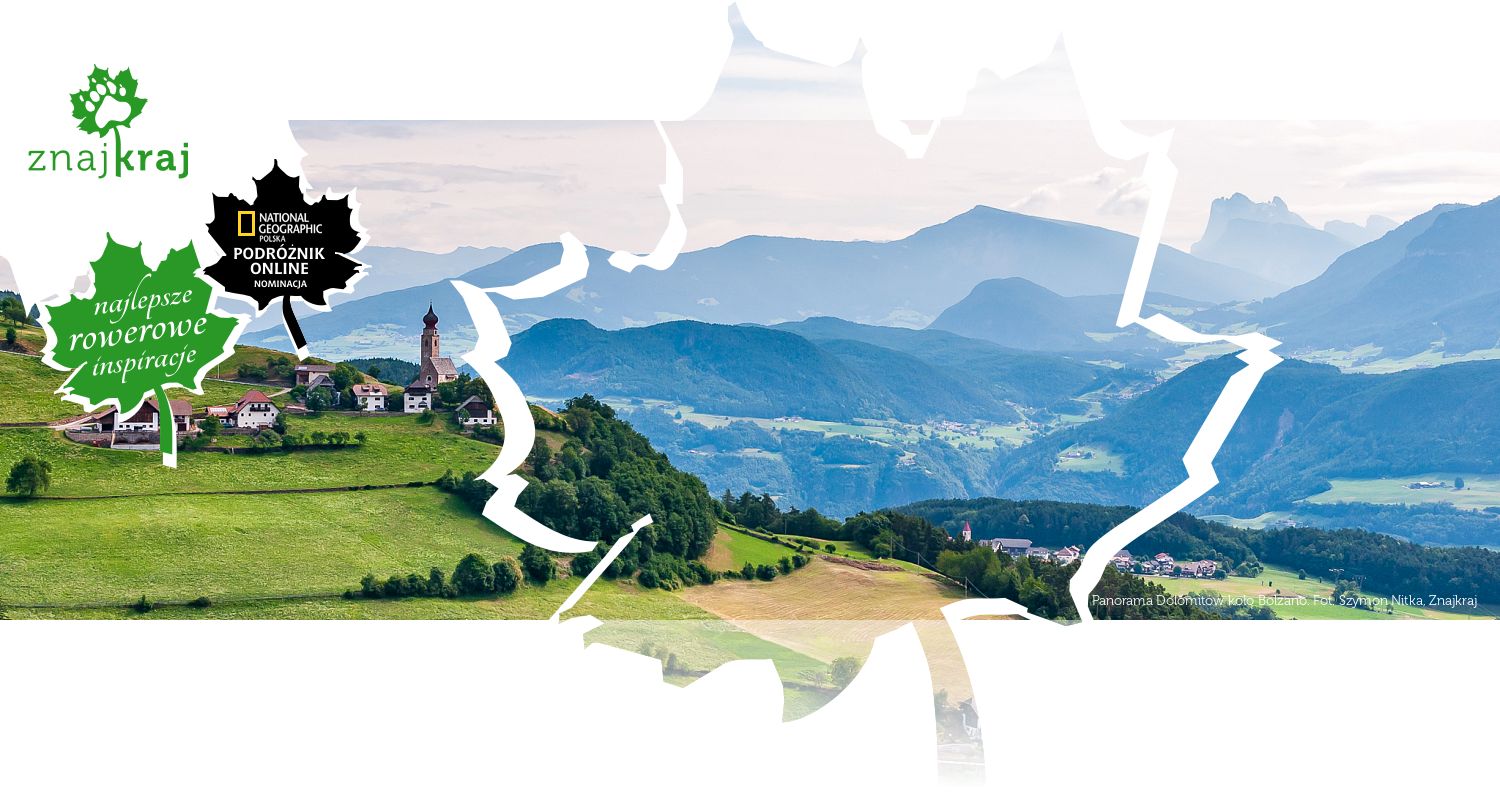 Panorama Dolomitów koło Bolzano
