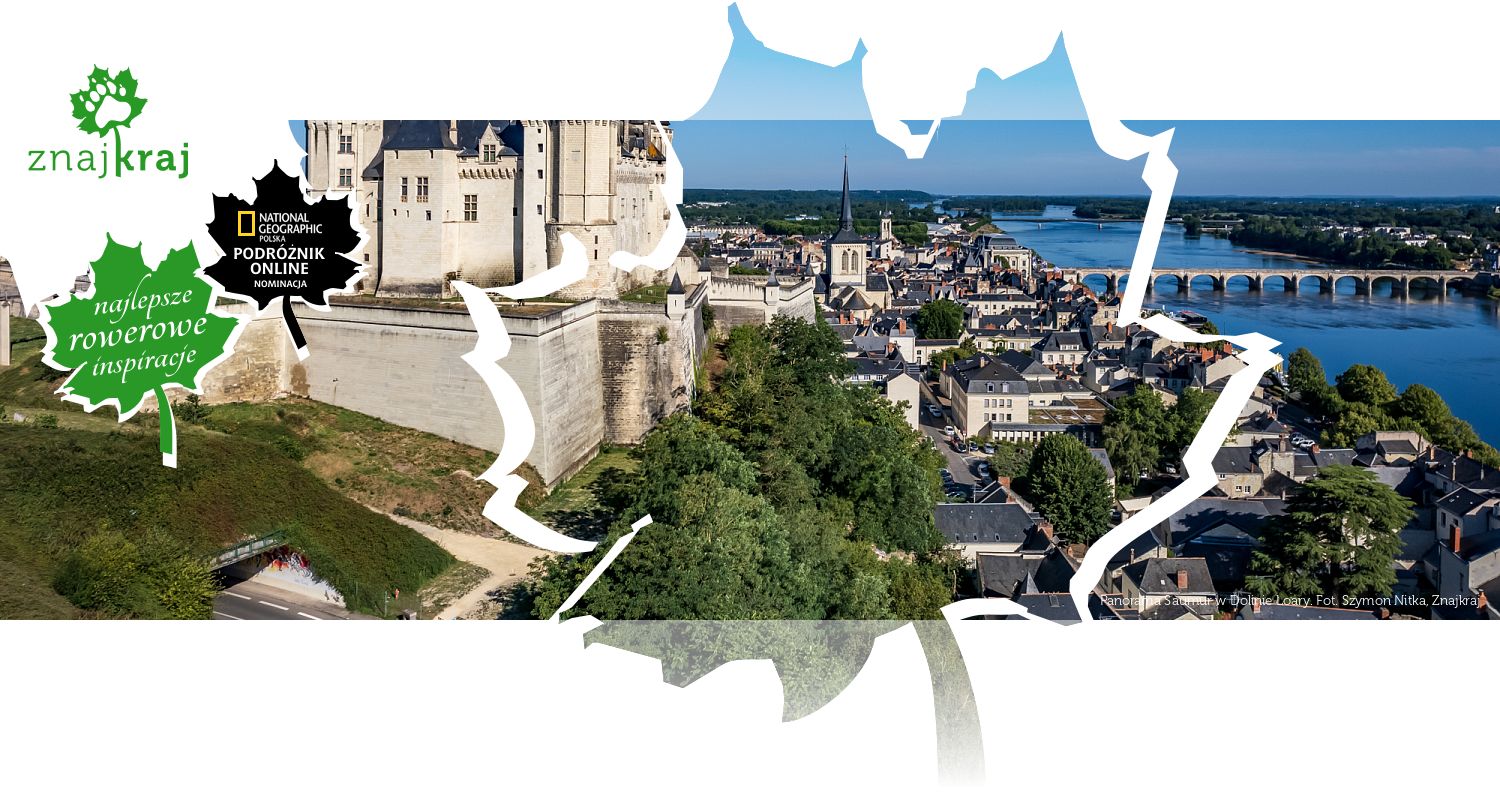 Panorama Saumur w Dolinie Loary