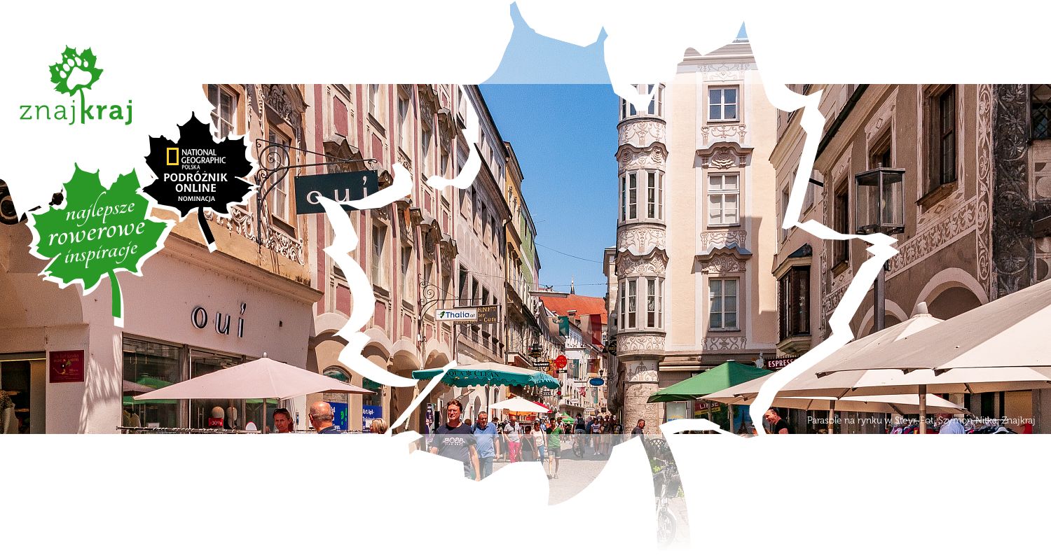 Parasole na rynku w Steyr