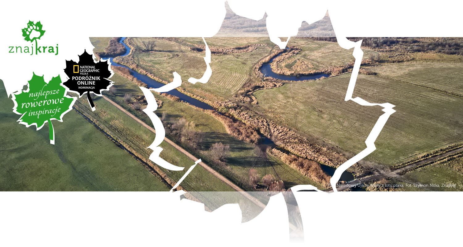 Park Narodowy Ujście Warty z lotu ptaka
