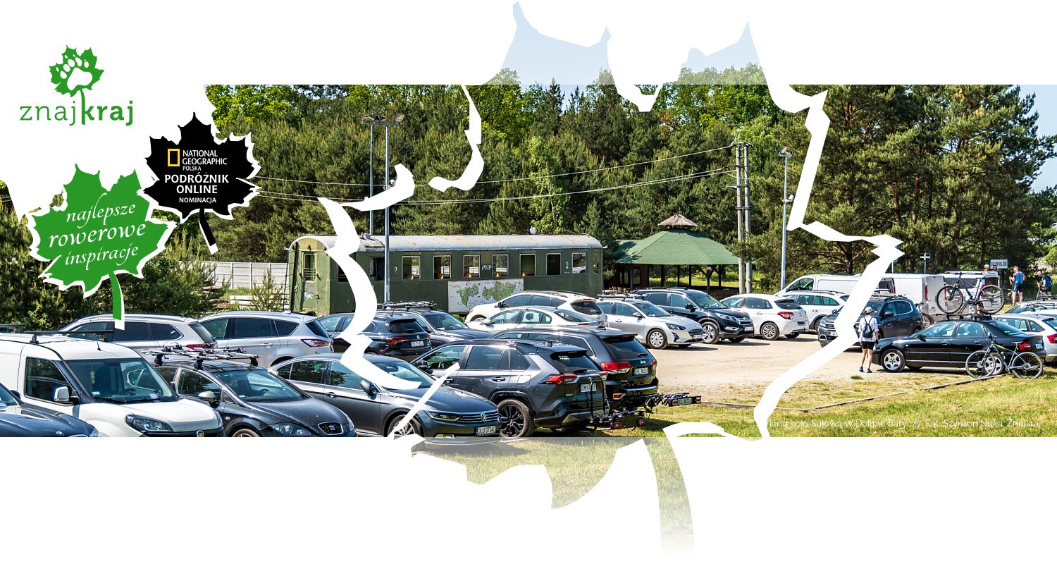 Parking koło Sułowa w Dolinie Baryczy