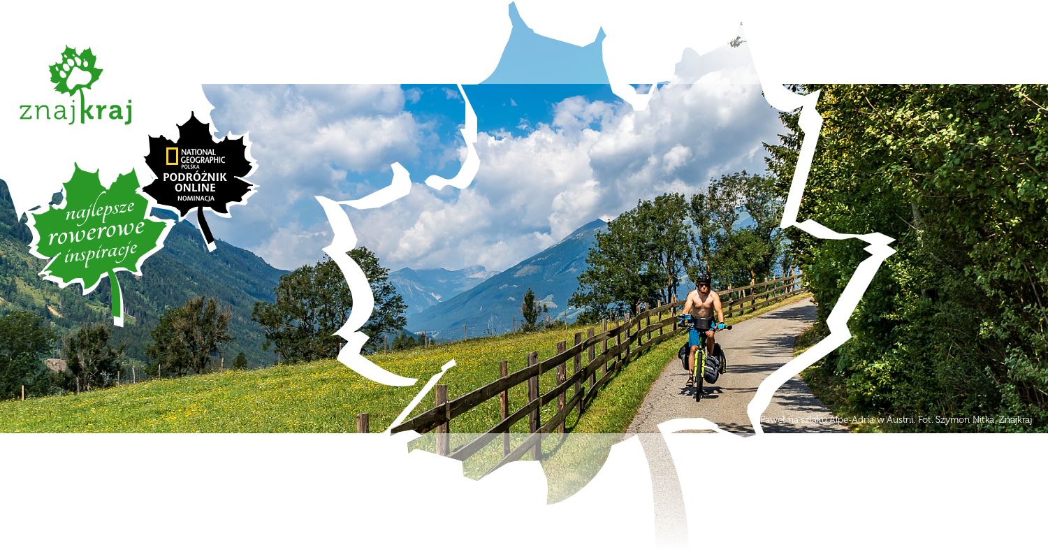 Paweł na szlaku Alpe-Adria w Austrii