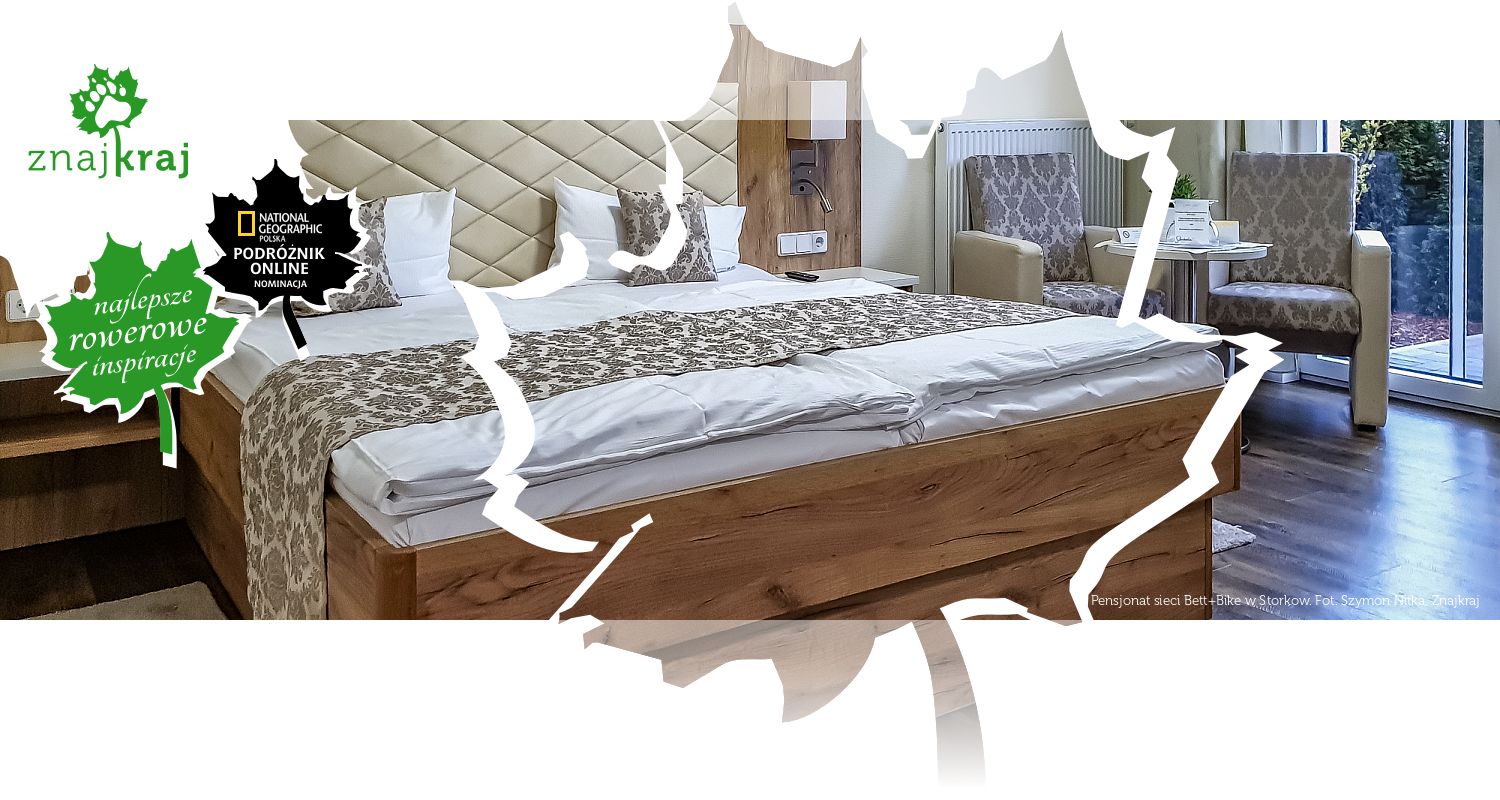 Pensjonat sieci Bett+Bike w Storkow