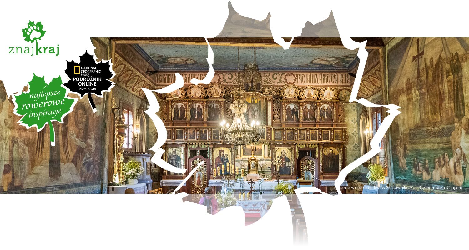 Piękne wnętrze cerkwi w Szczawniku