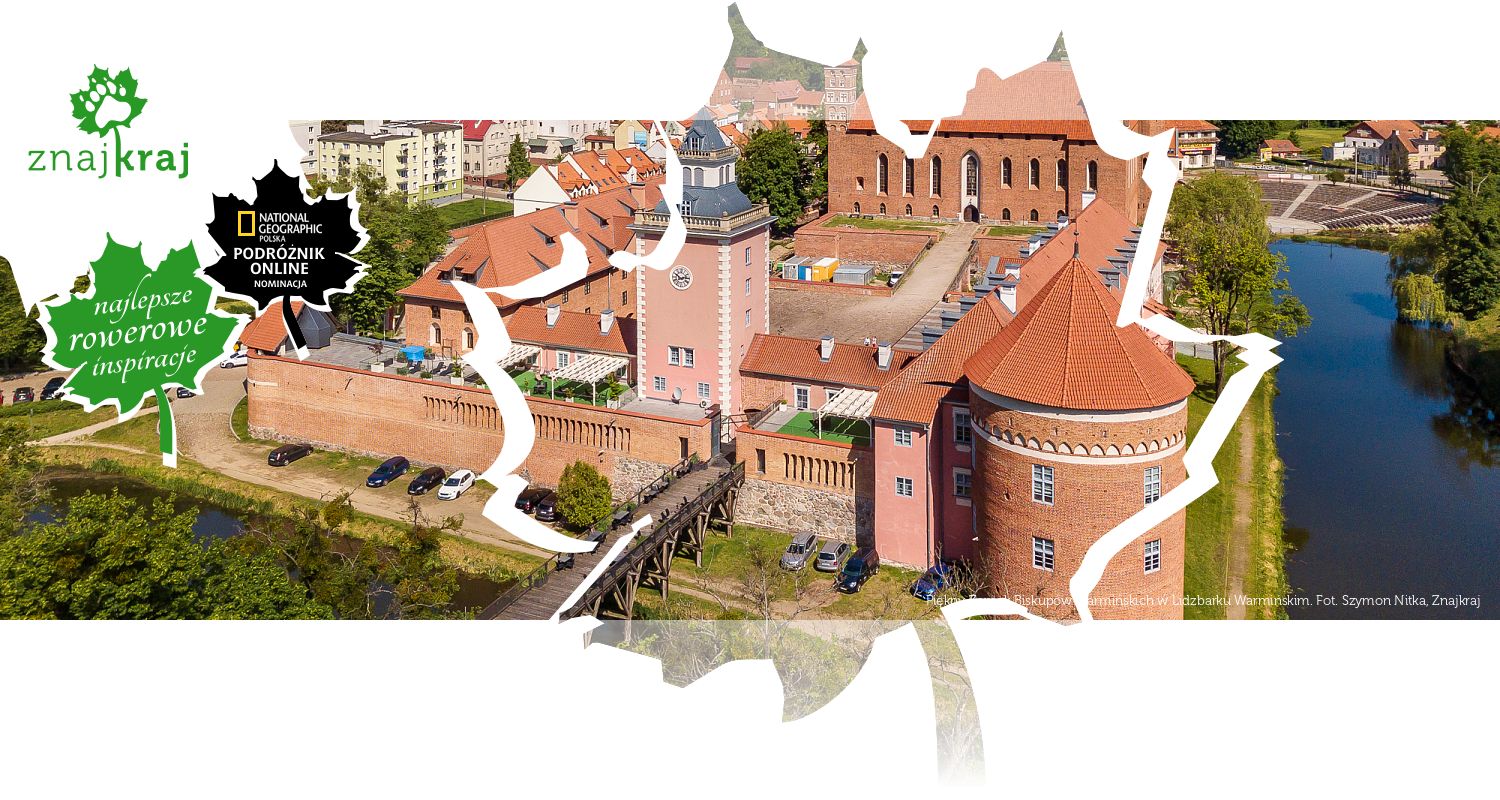 Piękny Zamek Biskupów Warmińskich w Lidzbarku Warmińskim