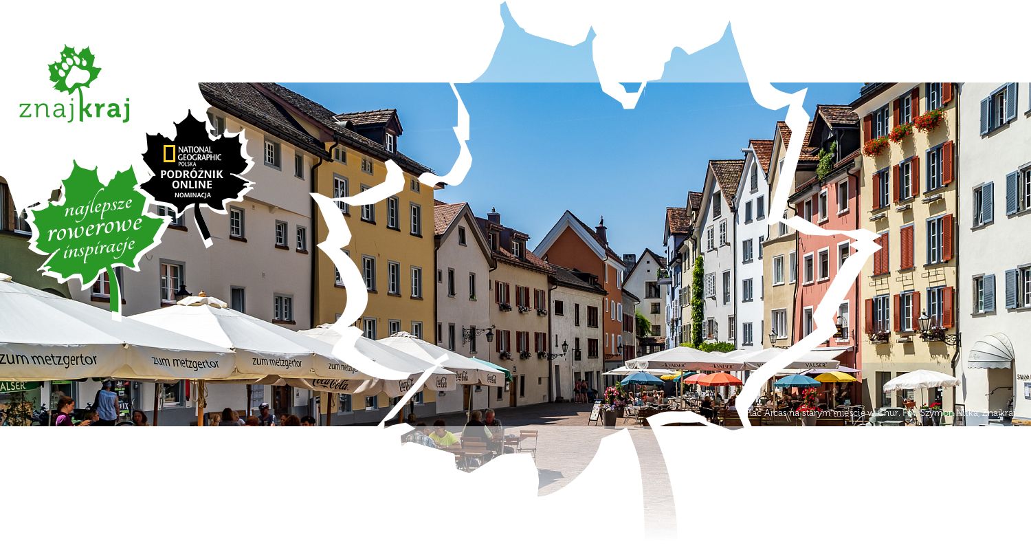 Plac Arcas na starym mieście w Chur