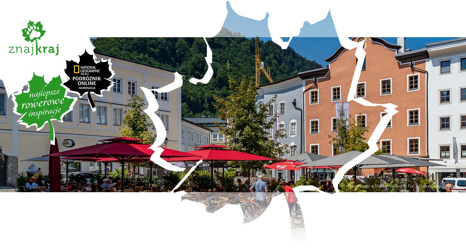 Plac miejski w Hallein w Austrii