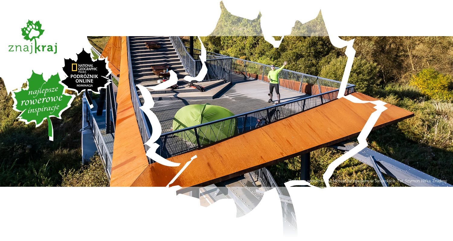 Platforma widokowa na Moście Europejskim w Siekierkach