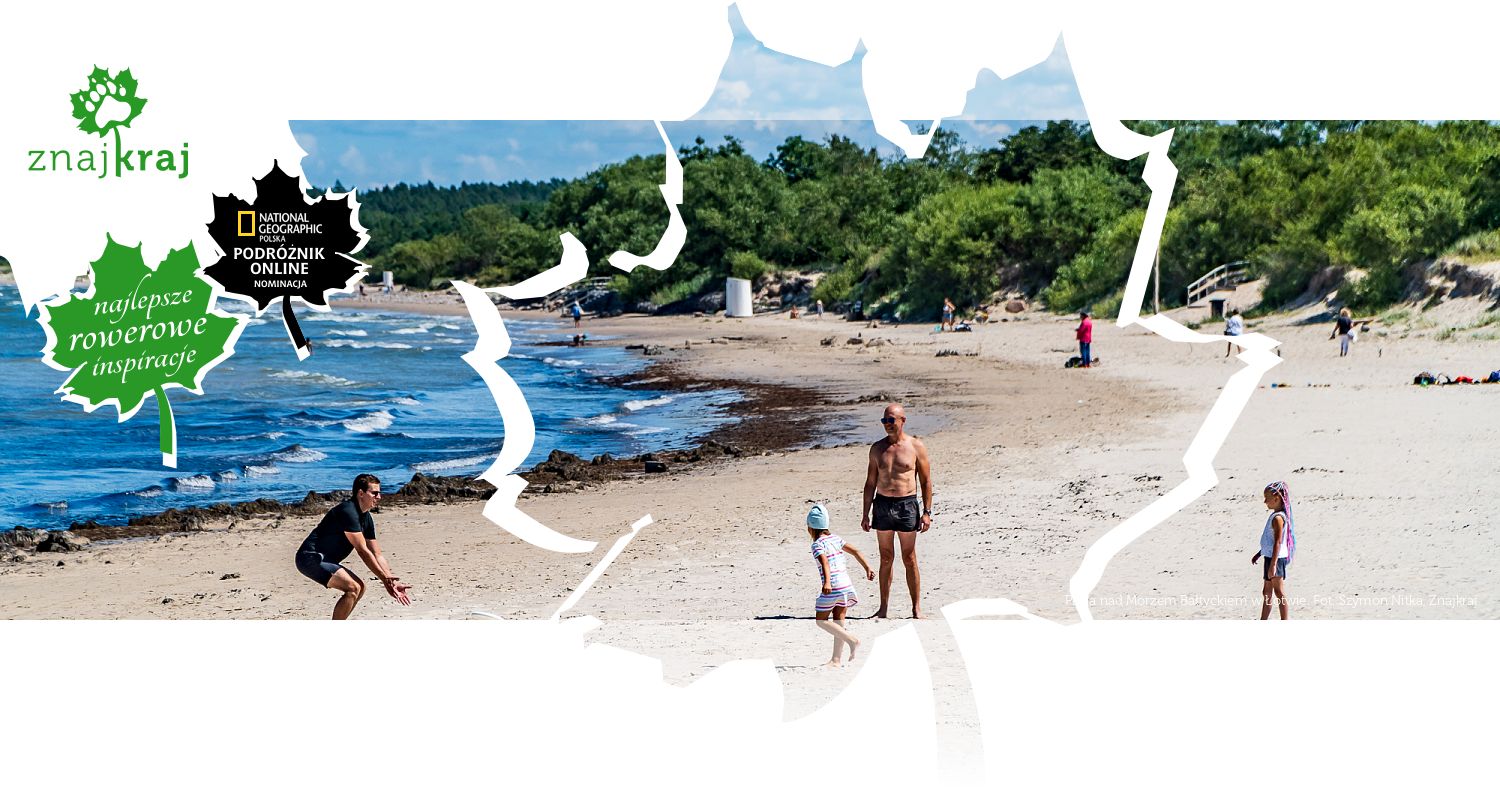 Plaża nad Morzem Bałtyckiem w Łotwie