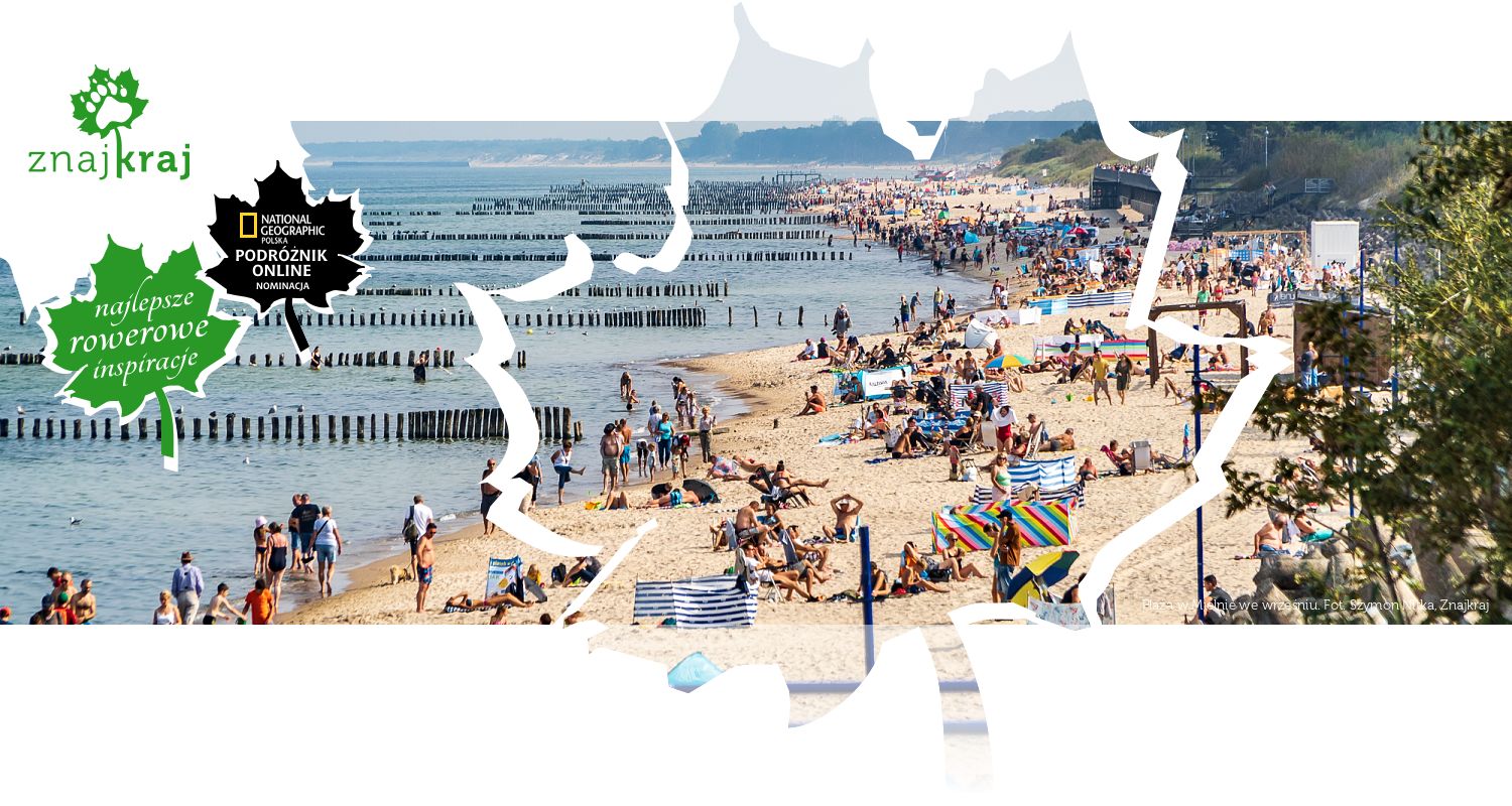 Plaża w Mielnie we wrześniu