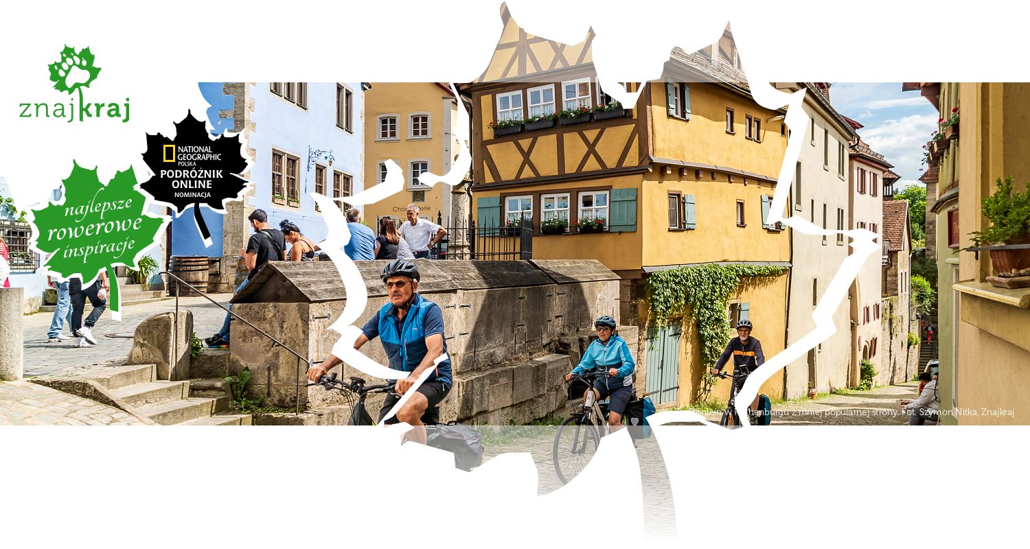 Plönlein w Rothenburgu z mniej popularnej strony