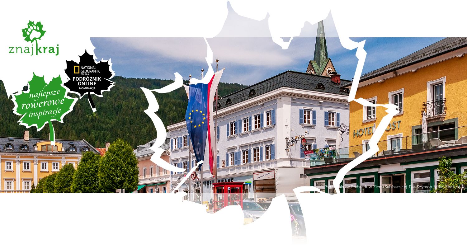 Płyta rynku w Radstadt w Ziemi Salzburskiej