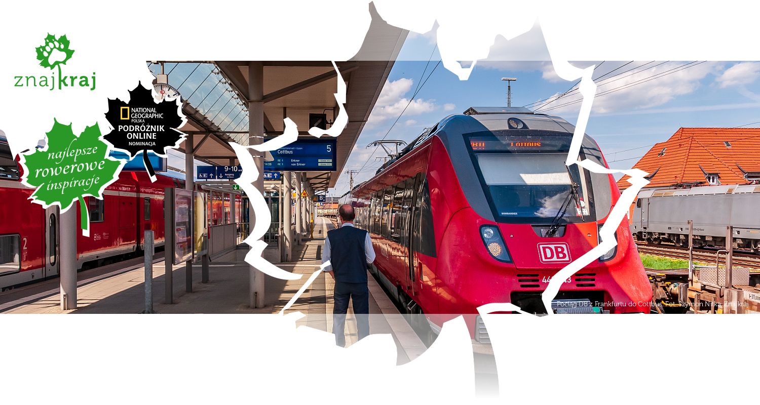 Pociąg DB z Frankfurtu do Cottbus