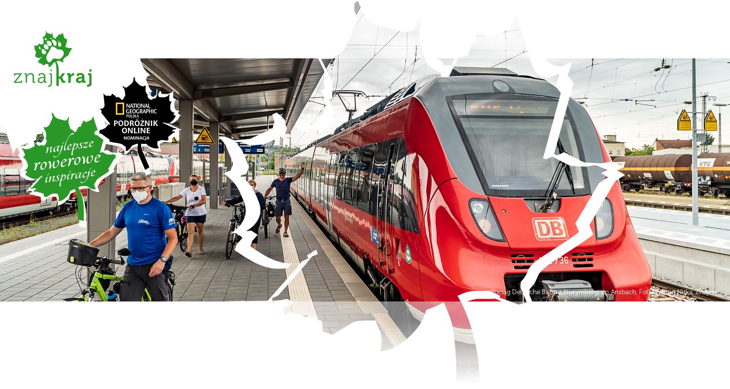 Pociąg Deutsche Bahn z Norymbergi do Ansbach