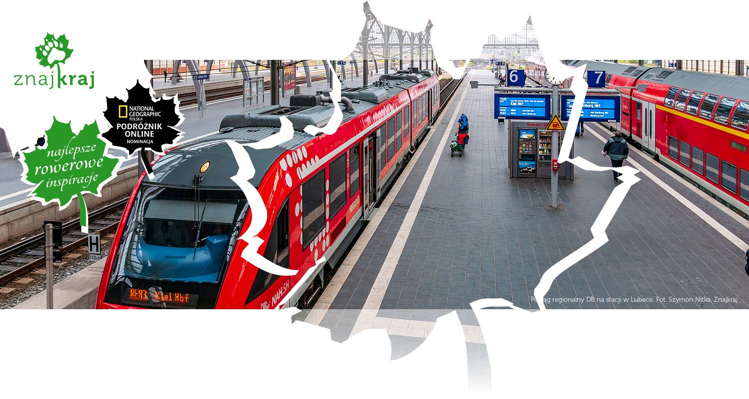Pociąg regionalny DB na stacji w Lubece