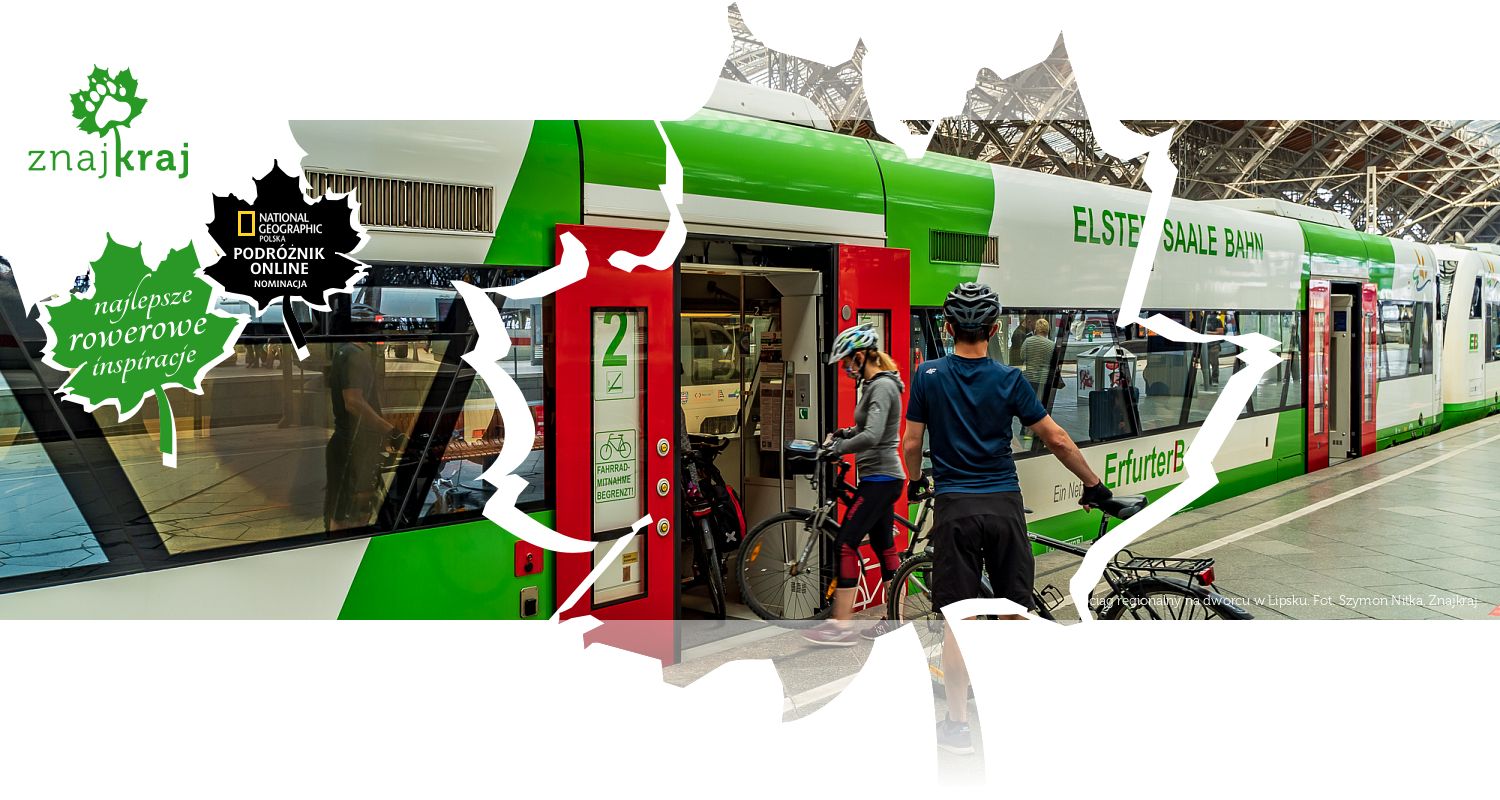 Pociąg regionalny na dworcu w Lipsku