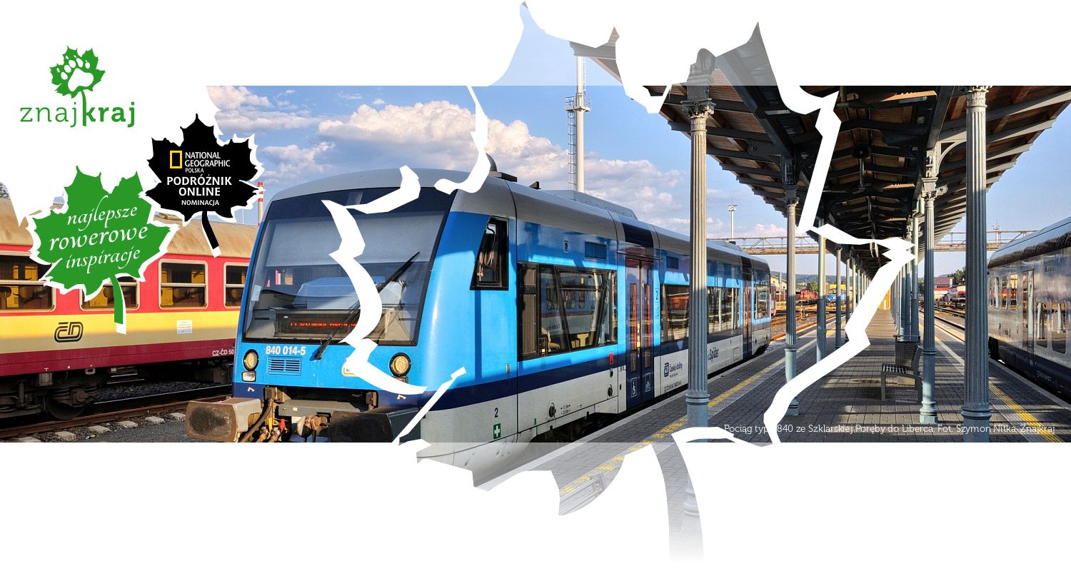 Pociąg typu 840 ze Szklarskiej Poręby do Liberca