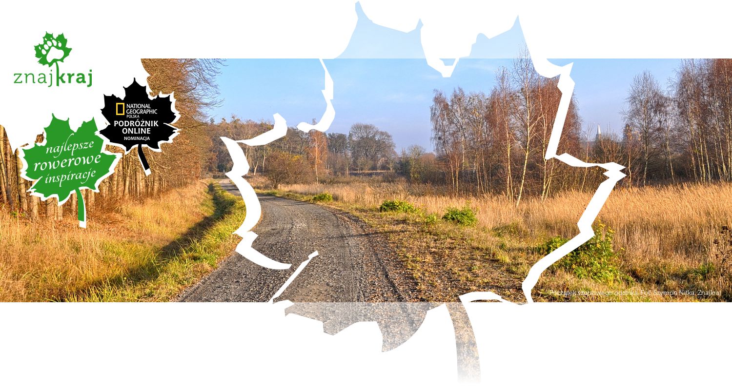 Początek szutrowego odcinka