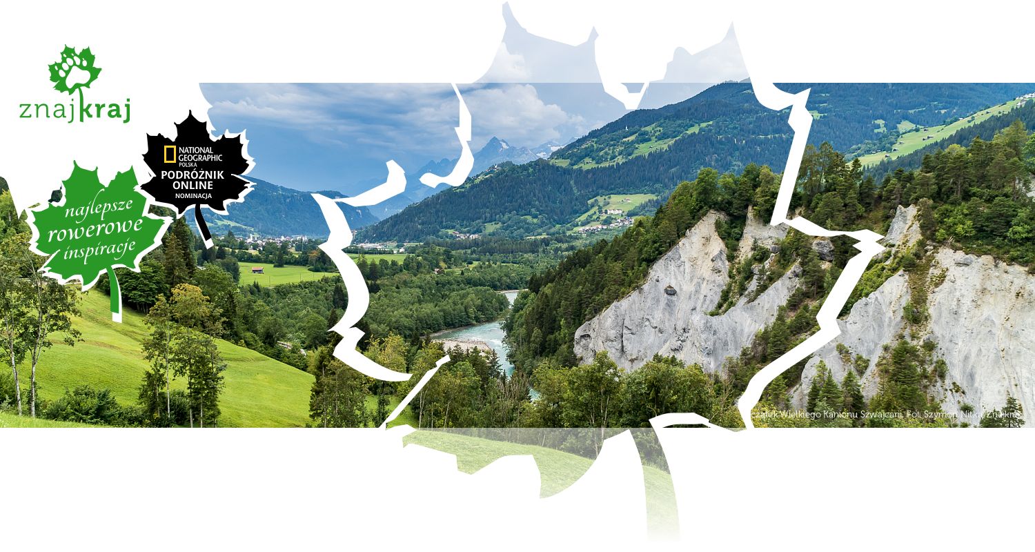 Początek Wielkiego Kanionu Szwajcarii