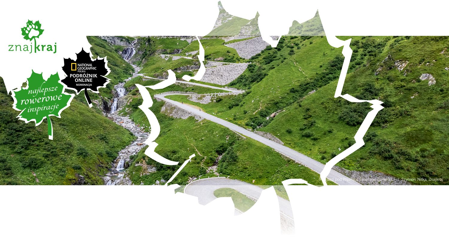 Podjazd pod Przełęcz Świętego Gotarda