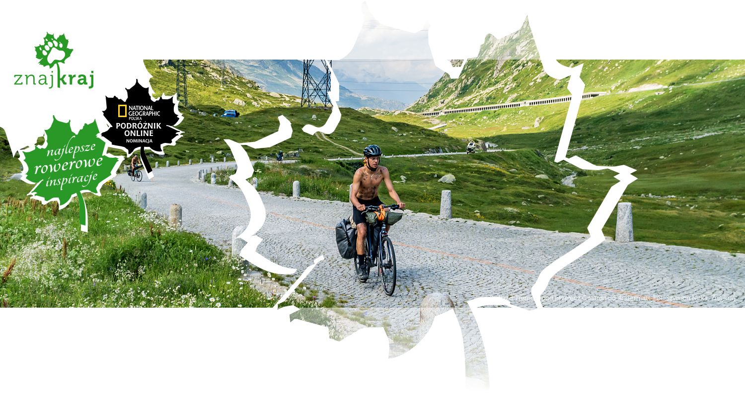 Podjazd Tremolą pod przełęcz Gotarda od Andermatt