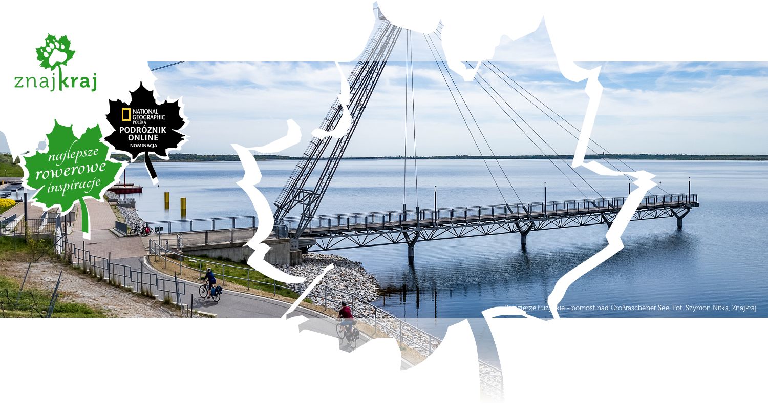 Pojezierze Łużyckie - pomost nad Großräschener See