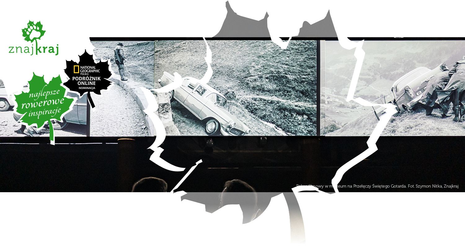 Pokaz filmowy w muzeum na Przełęczy Świętego Gotarda