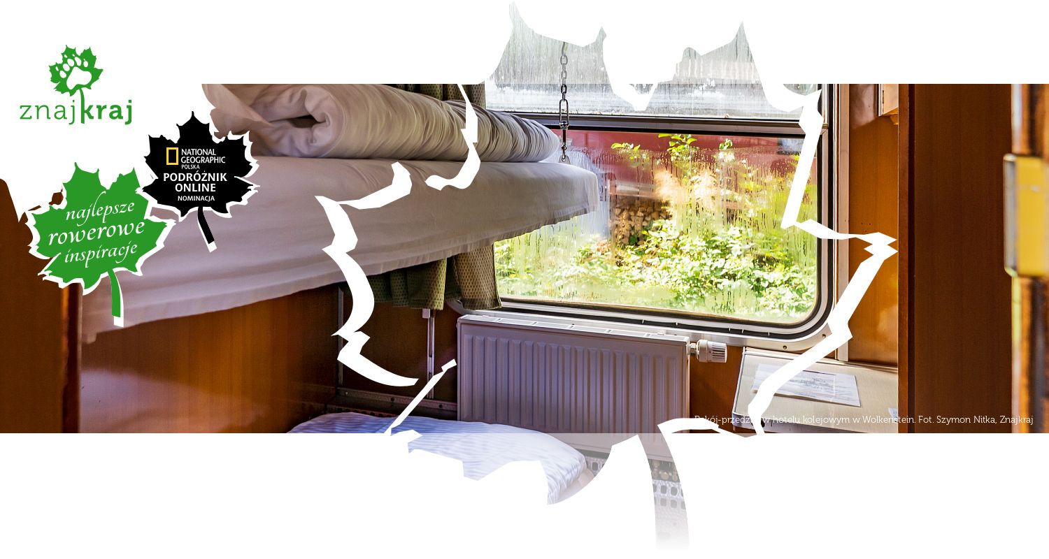 Pokój-przedział w hotelu kolejowym w Wolkenstein