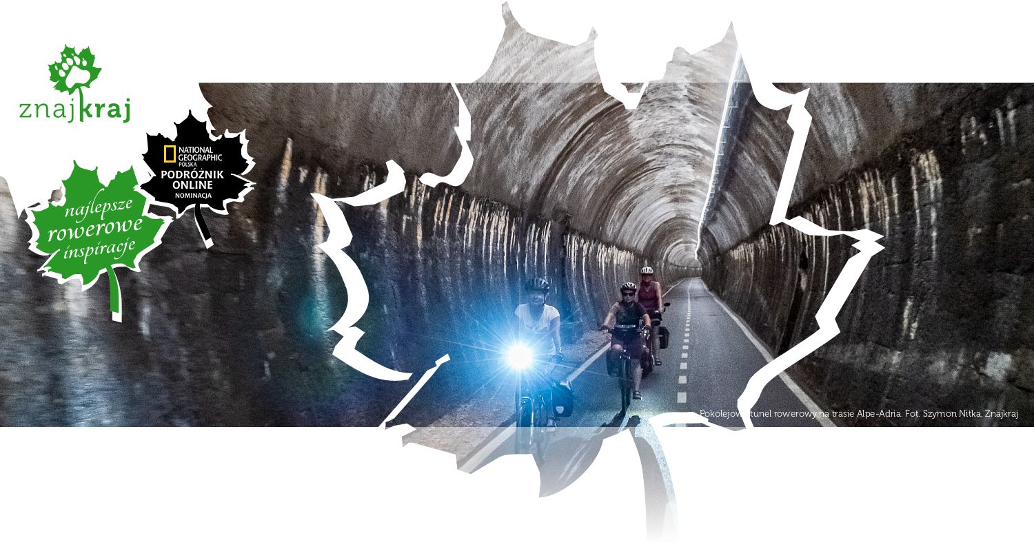 Pokolejowy tunel rowerowy na trasie Alpe-Adria
