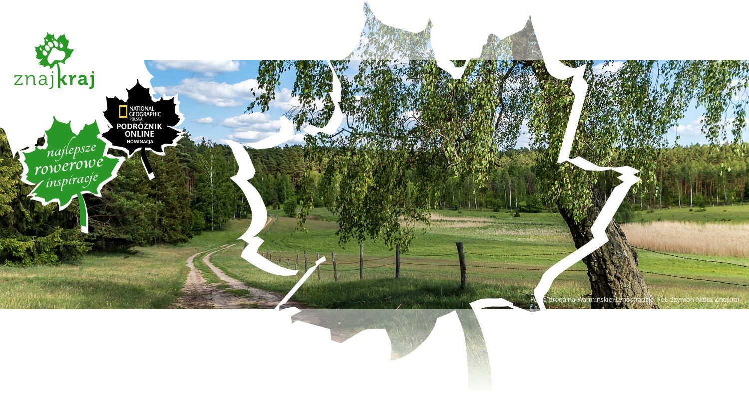 Polna droga na Warmińskiej Łynostradzie