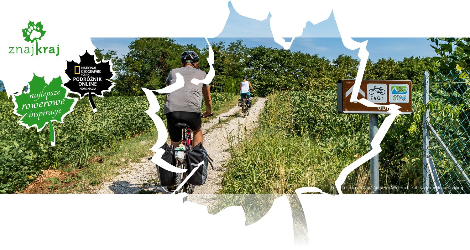 Polna ścieżka na Alpe-Adria we Włoszech