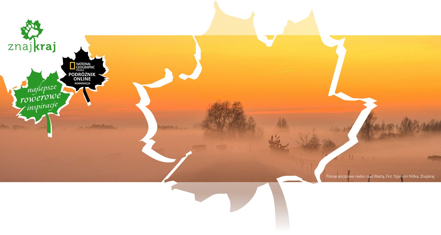 Pomarańczowe niebo nad Wartą
