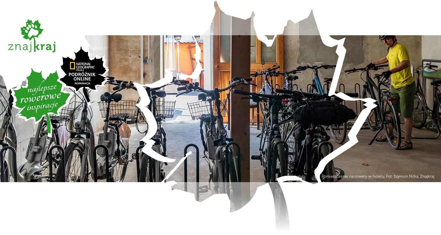 Pomieszczenie na rowery w hotelu