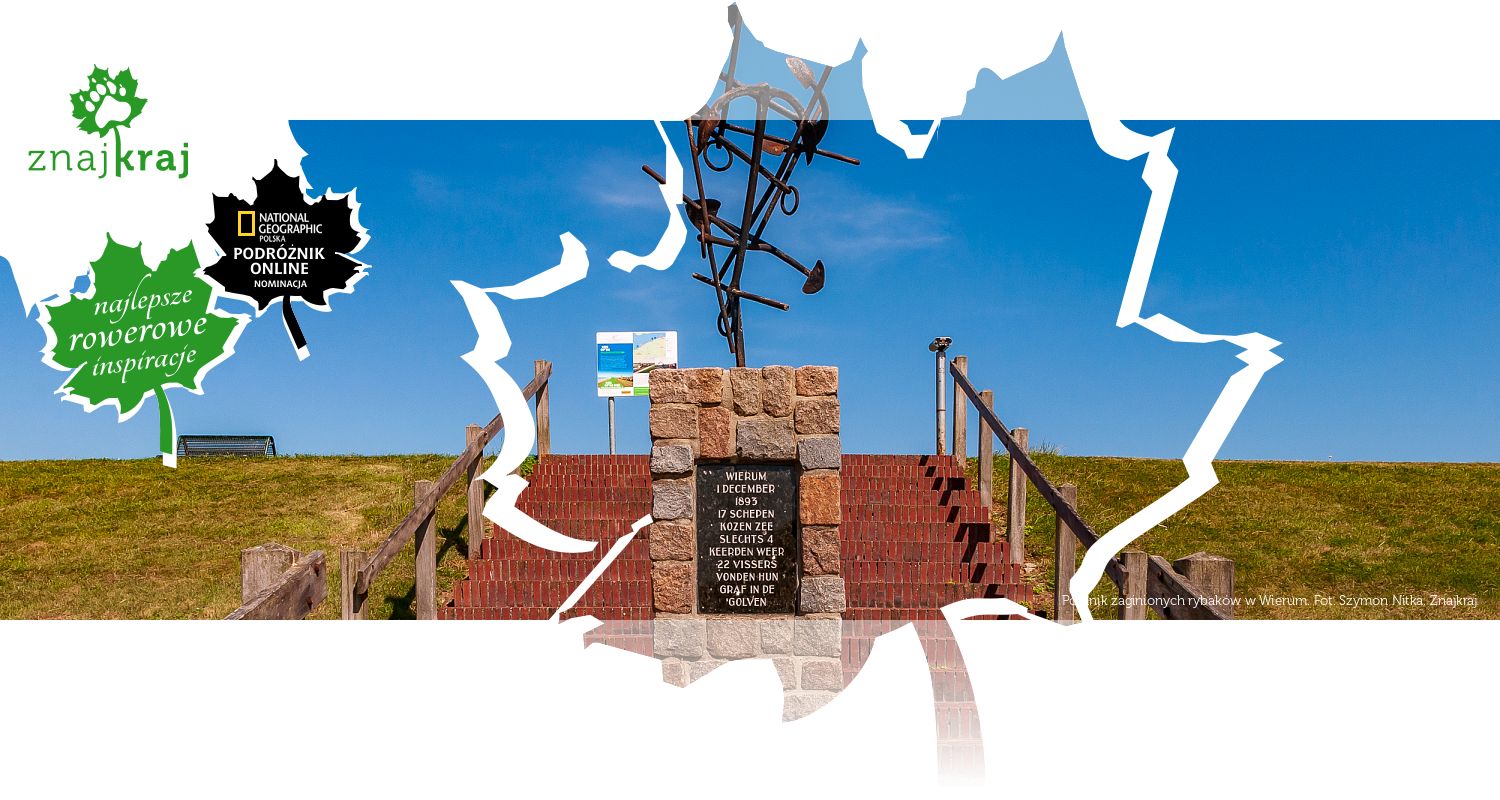 Pomnik zaginionych rybaków w Wierum