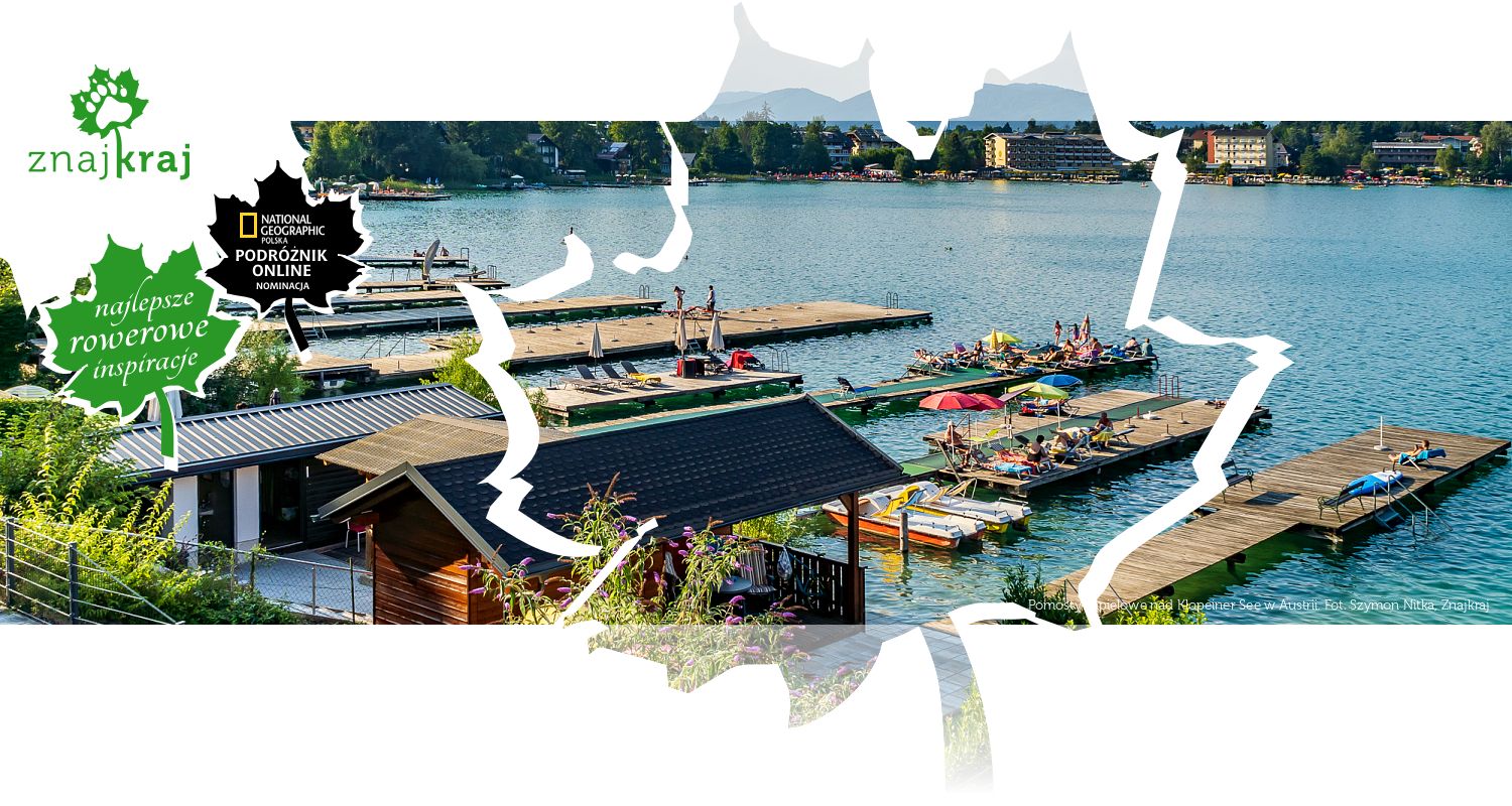 Pomosty kąpielowe nad Klopeiner See w Austrii