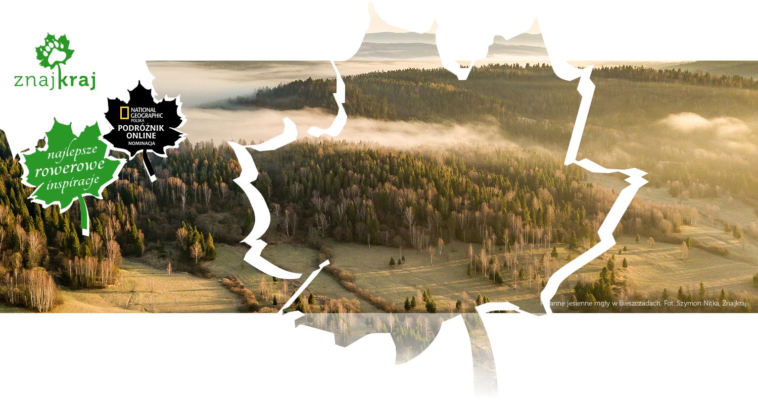 Poranne jesienne mgły w Bieszczadach