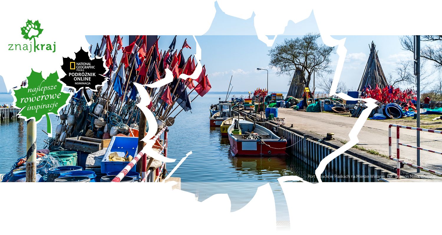Port rybacki w Piaskach na Mierzei Wiślanej