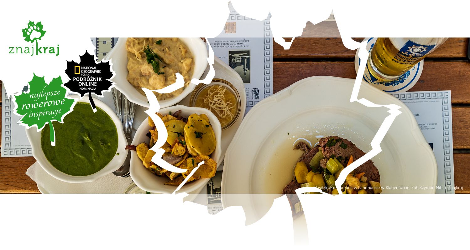 Posiłek w restauracji w Landhausie w Klagenfurcie