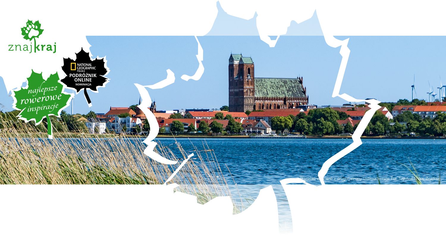 Prenzlau widziane z drugiej strony Unteruckersee