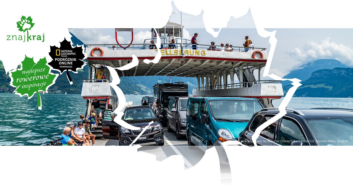 Prom samochodowy na Jeziorze Czterech Kantonów
