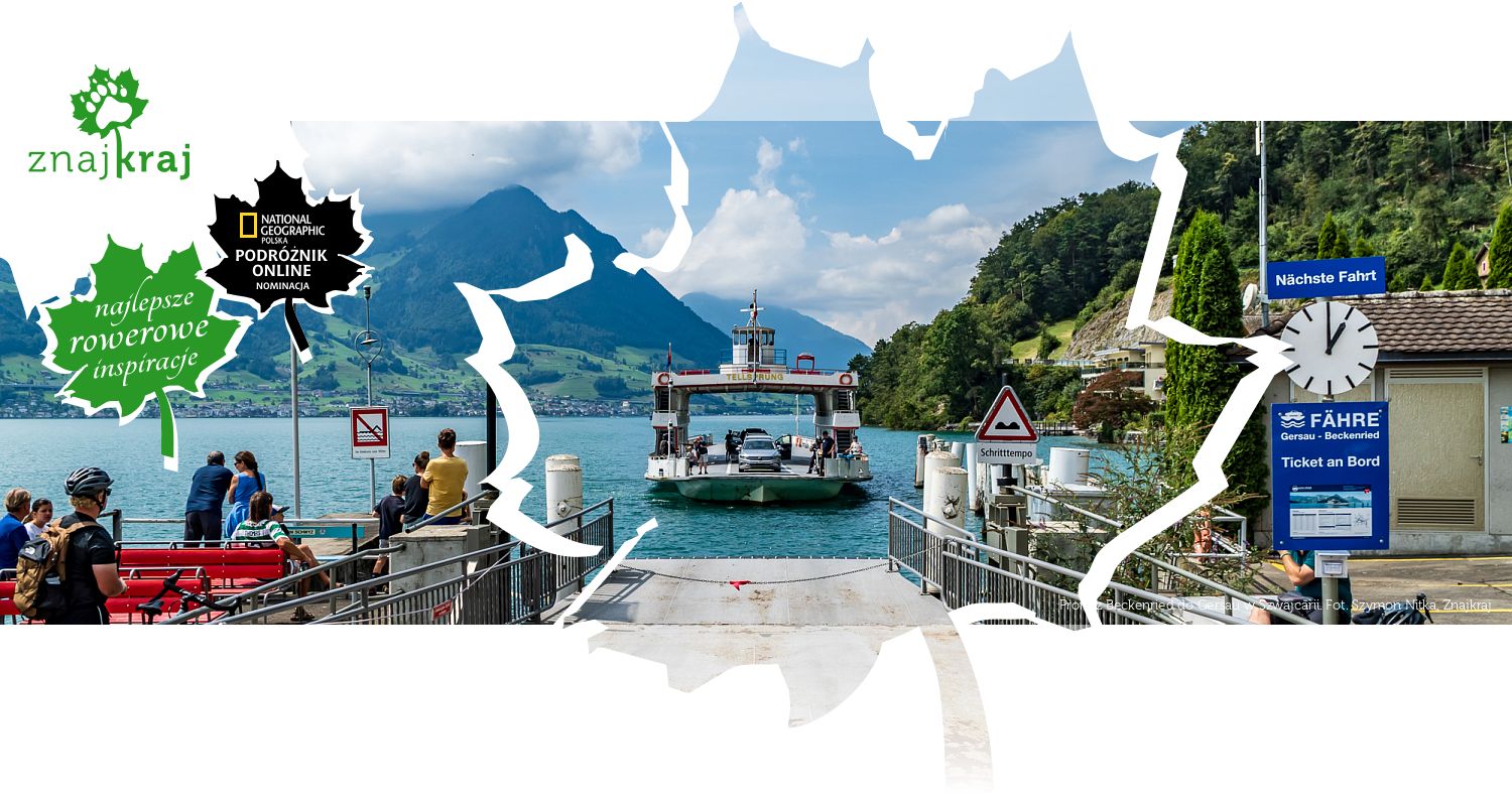 Prom z Beckenried do Gersau w Szwajcarii