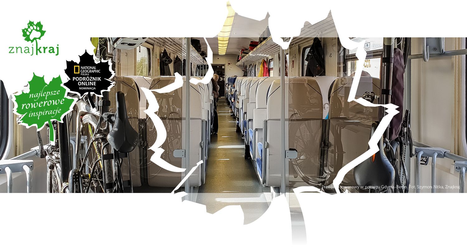 Przedział rowerowy w pociągu Gdynia-Berlin