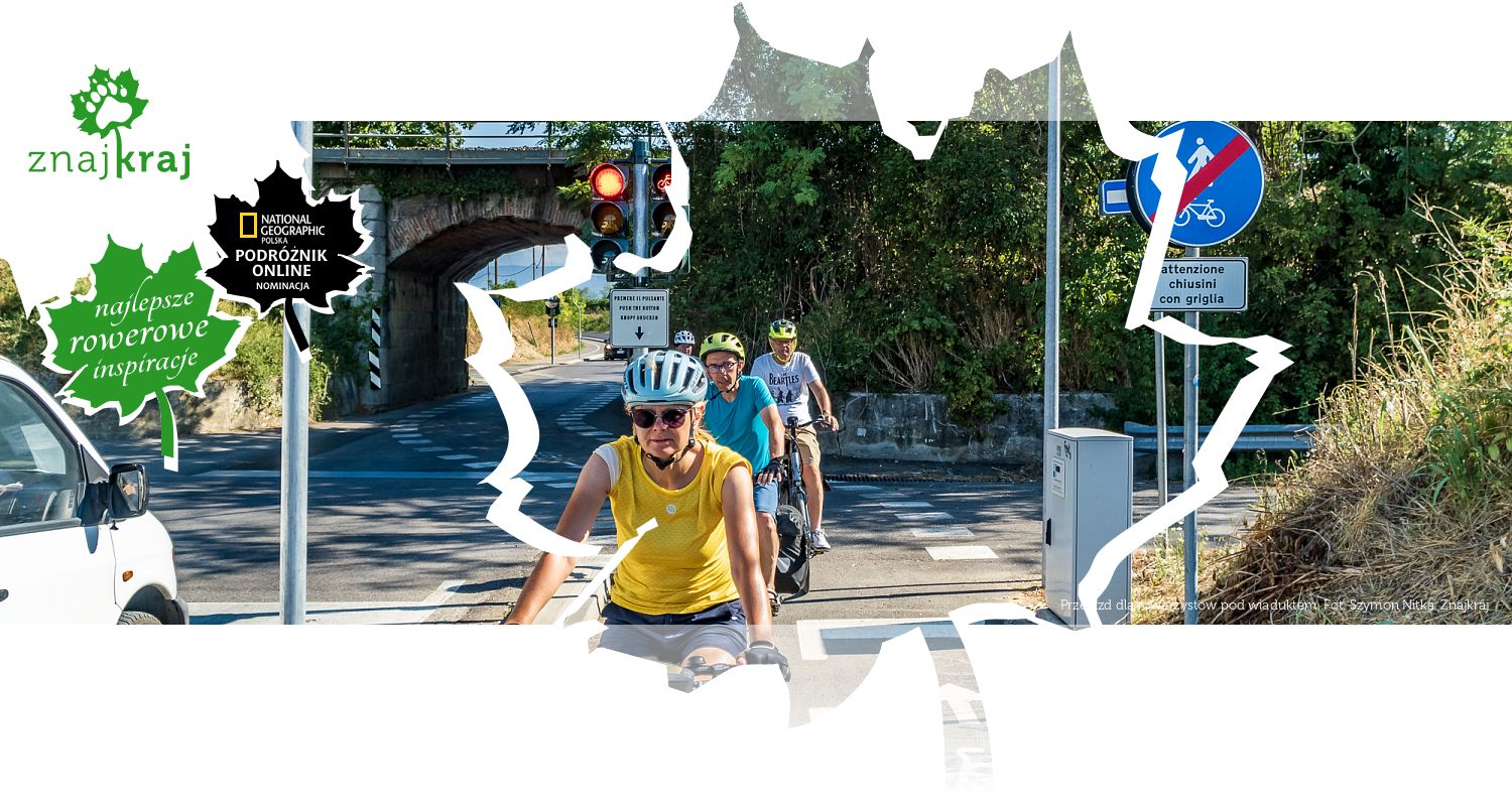 Przejazd dla rowerzystów pod wiaduktem