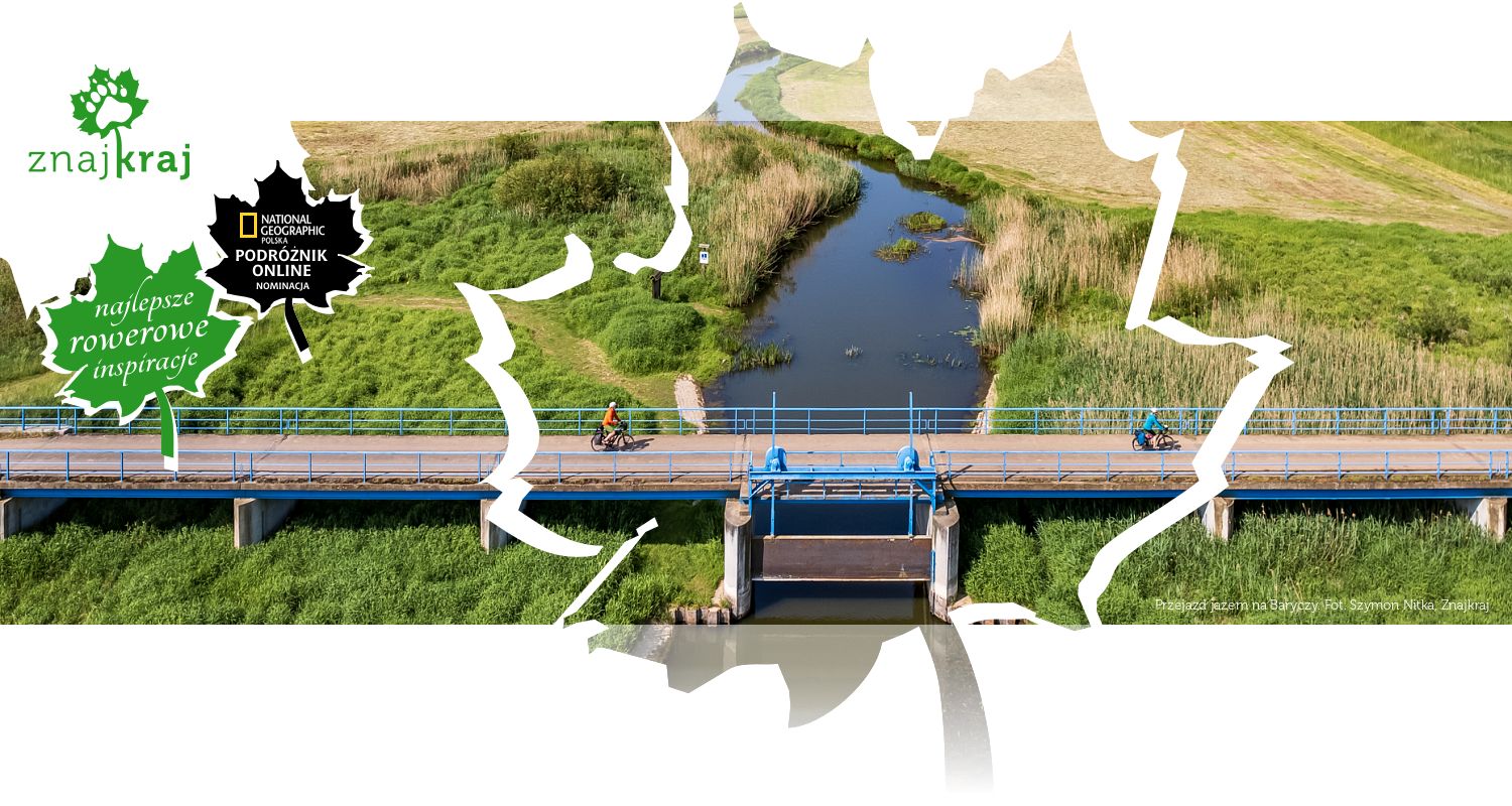 Przejazd jazem na Baryczy