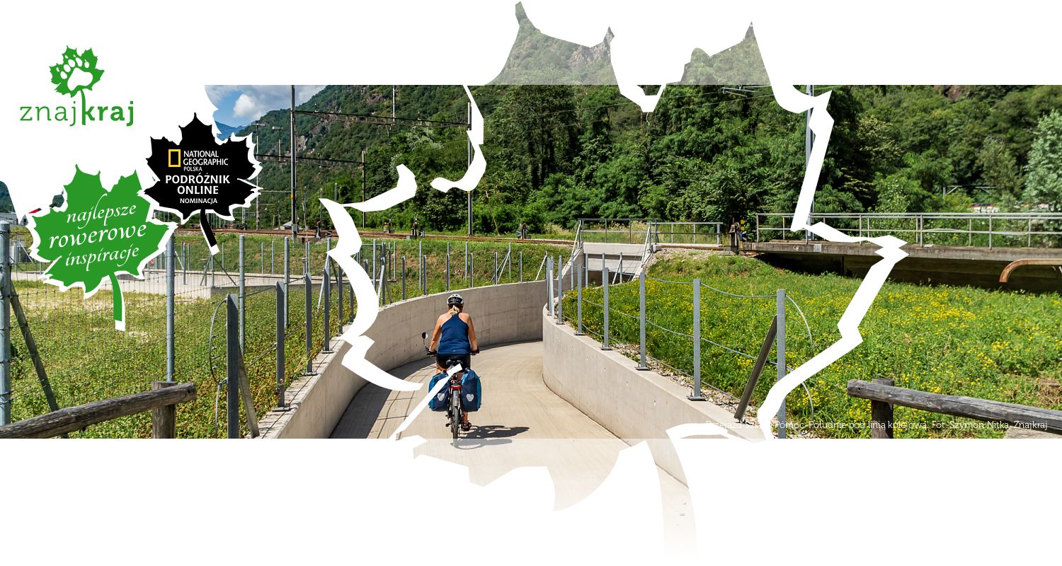 Przejazd Szlaku Północ-Południe pod linią kolejową